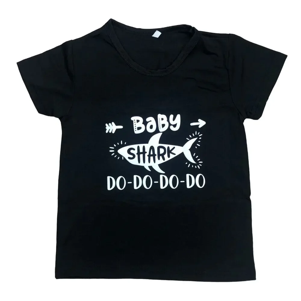 PingFong Baby Shark Graphic T-Shirt Boys 3T Toddler